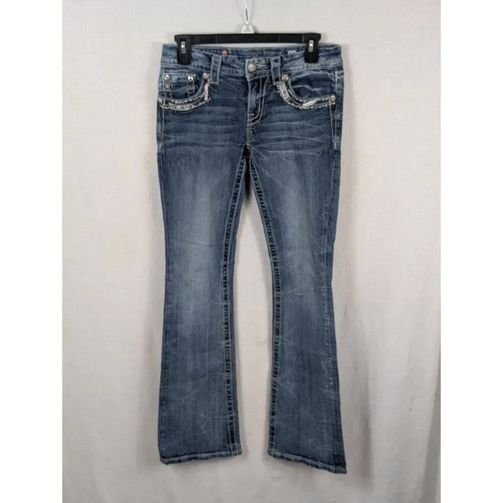 Miss Me Boot Jeans JE583B7L Women's Size 27 - Picture 1 of 16